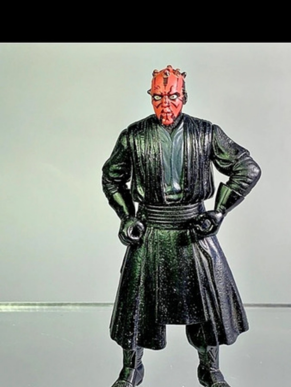 VINTAGE 1998 STAR WARS DARTH MAUL ACTION FIGURE 3.75in. LFL HASBRO